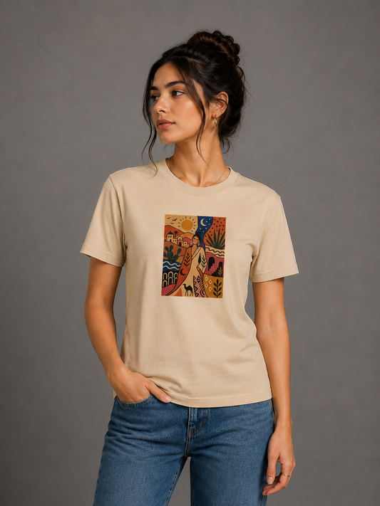 Beauti Girl Graphical T-shirt