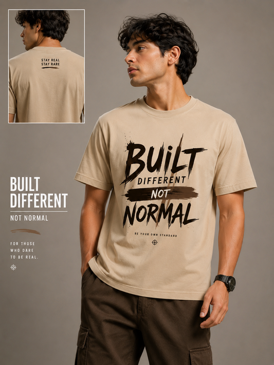 Built Different Graphical T-shirt